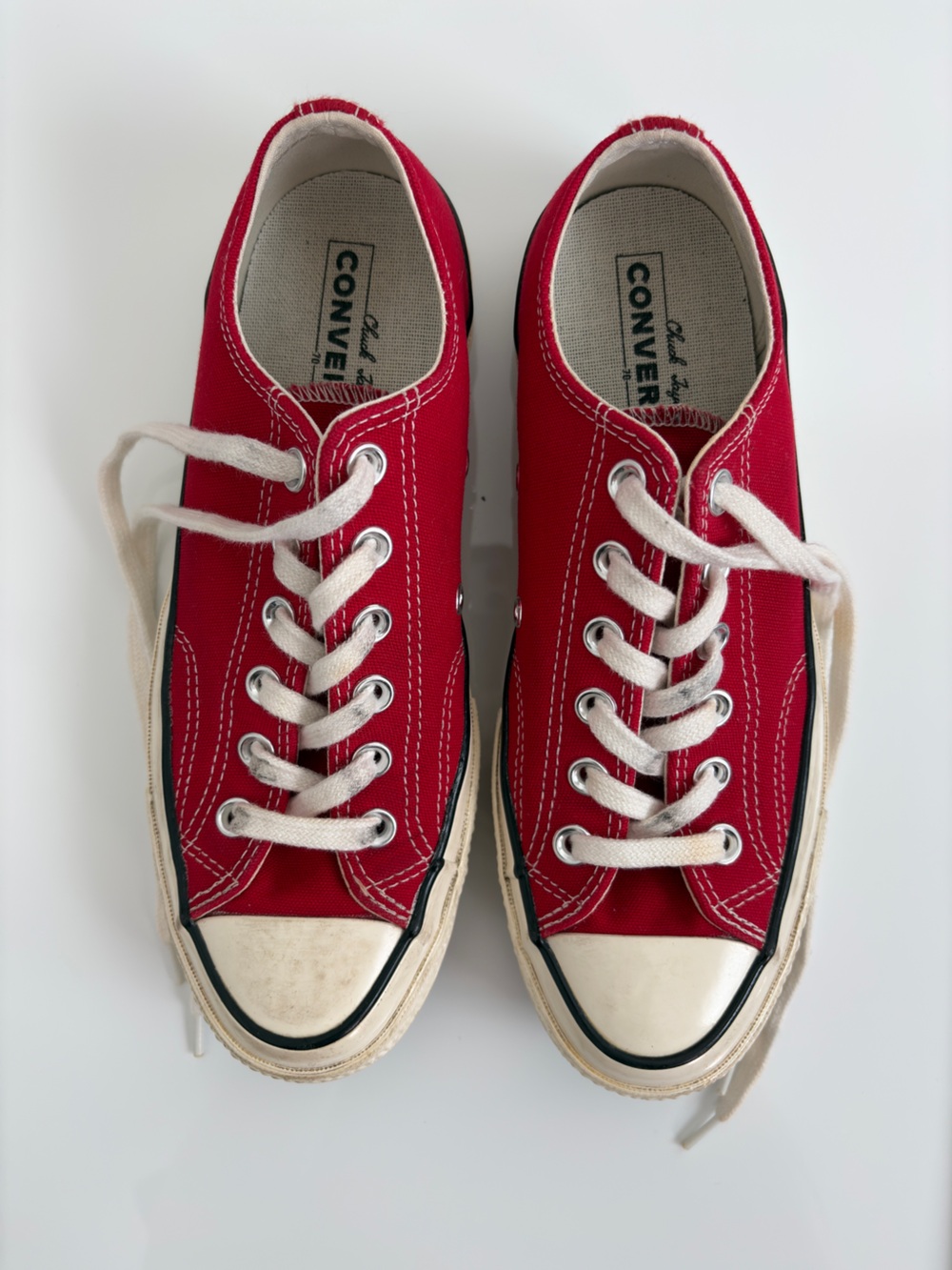 Red Chuck 70 Low Tops (2019) W8 / M6 / 39 EUR